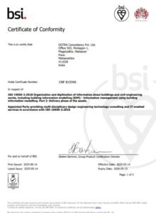 BSI Verified – ISO 19650-1 & 19650-2