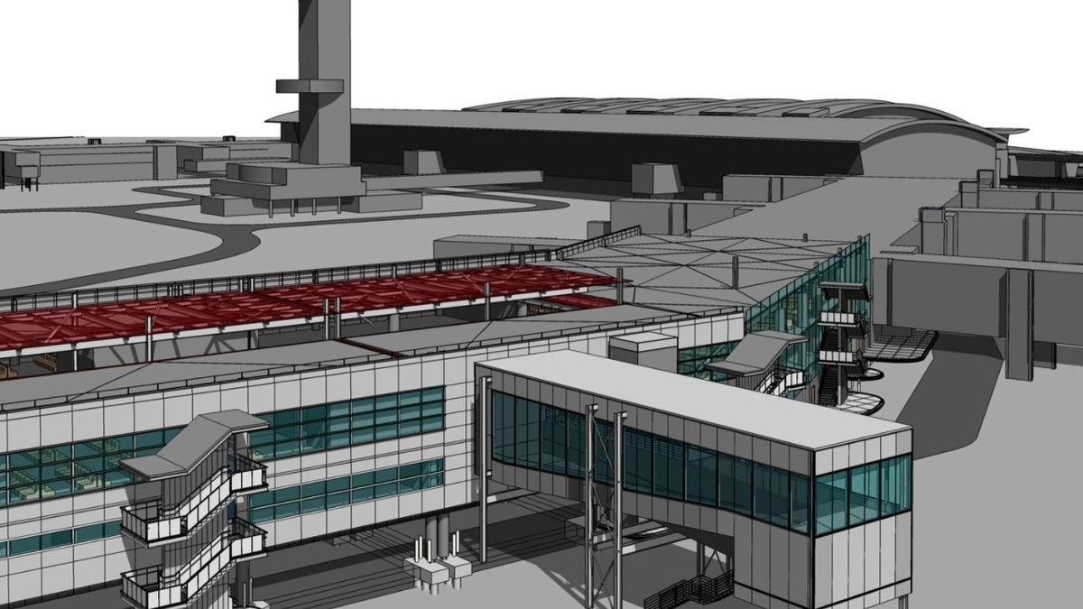 BIM Services for an Airport Expansion Project .