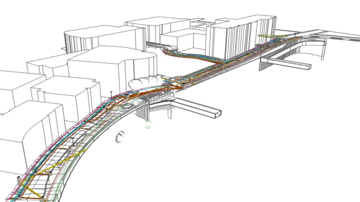BIM services for a cityside development project.