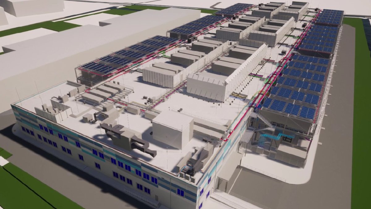 VDC services for the data centre project.