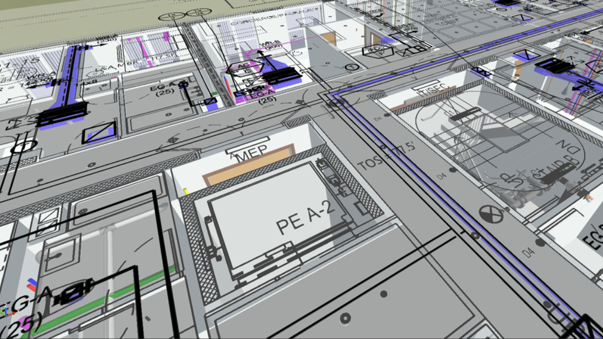 Construction quality assurance using revitzo.