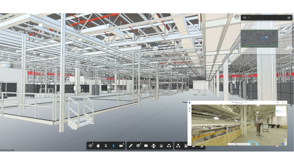 As-Built Validation Services for an Industrial Manufacturing Plant.